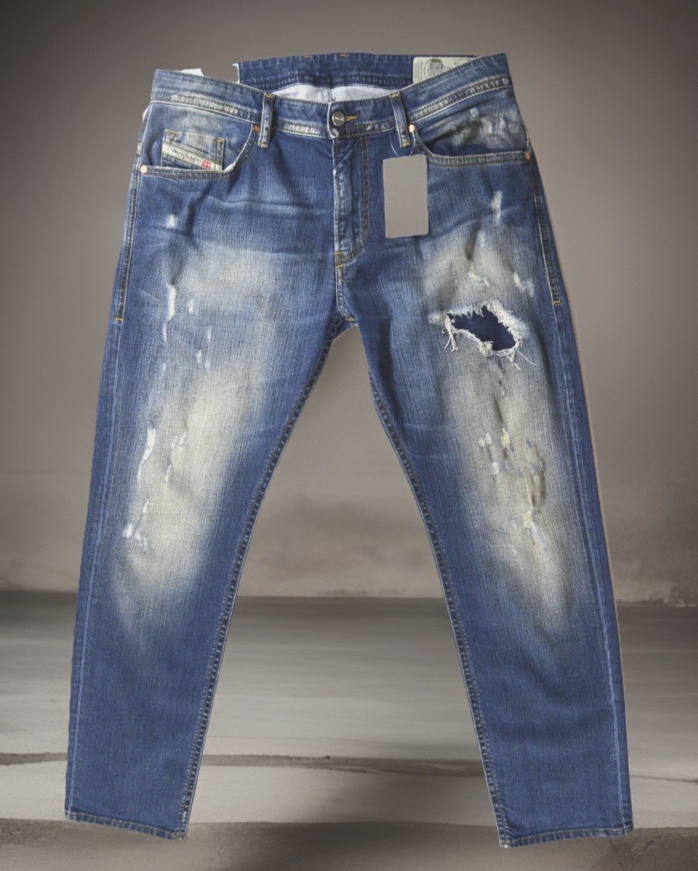 perfect mens DIESEL THOMMER R48W3 JEANS W33 L30 Stretch Slim Skinny new 33 Blue