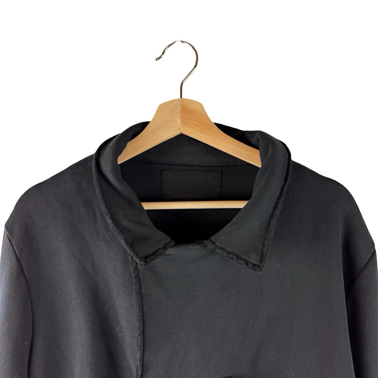 Frank & Eileen Mini Belfast Jacket French Terry Black Size XL