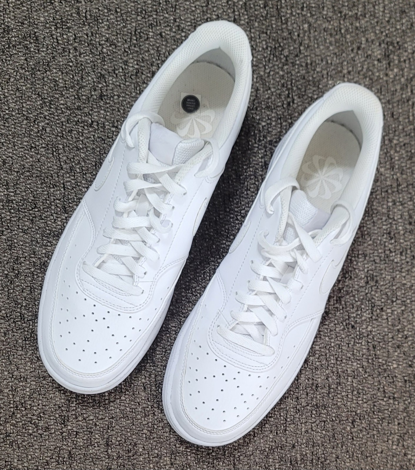Nike Men’s Court Vision Low Next Nature White White 12 DH2987-100
