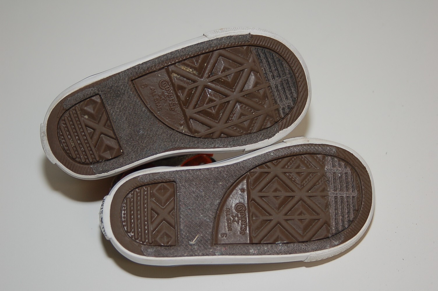 Converse All Star Black Orange Tan Tops Sneakers Shoes Size 6Y