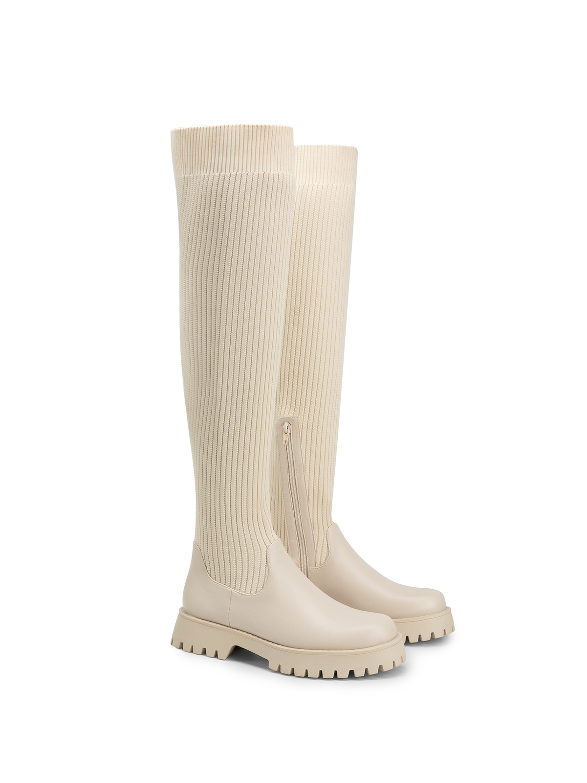 Women Fashion Over the knee Boots Platform Chunky Heel Party Thigh High Boots