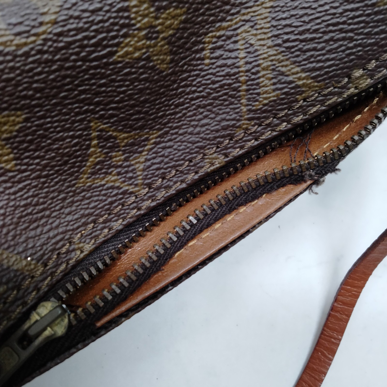 Louis Vuitton Monogram Clutch Boston Bag 5 piece set JUNK 585592