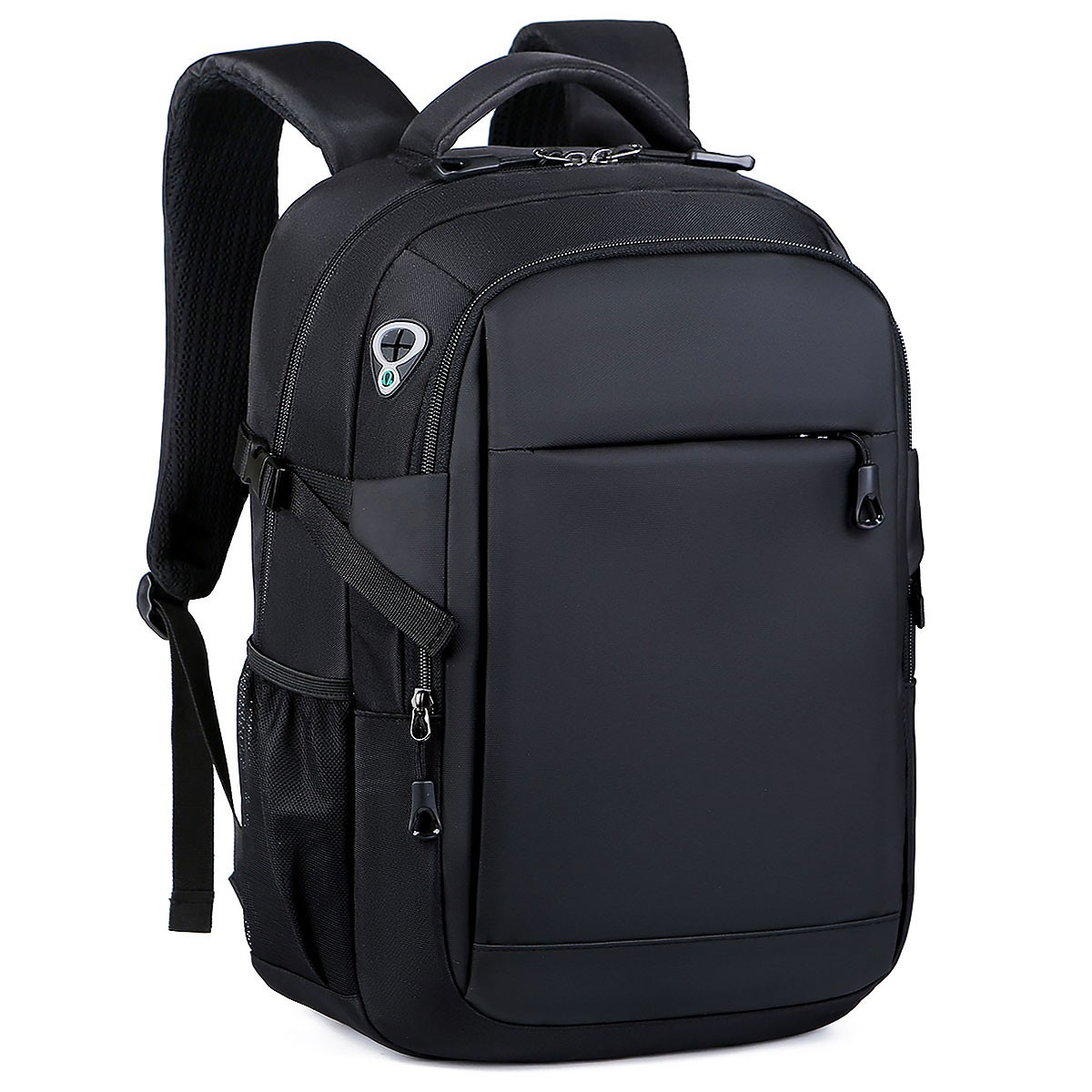 Black Laptop Backpack High-capacity Travel Bag Fashion School Business Outdoor