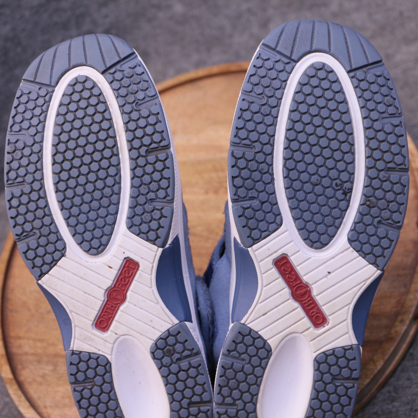 Orthofeet Laguna 806 Womens Size 9.5 D (Wide) Blue Orthopedic Comfort Sandals