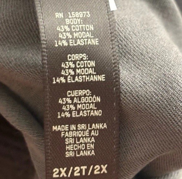 SKIMS Men’s 5” Boxer Brief 3-Pack Heather Multi Size 2XL New In box Waist 44-46”