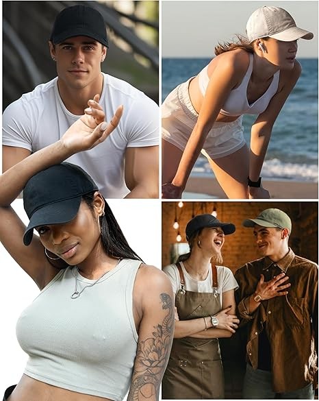 Solid Plain Baseball Cap Trucker Blank Hat Ball Men Women Adjustable