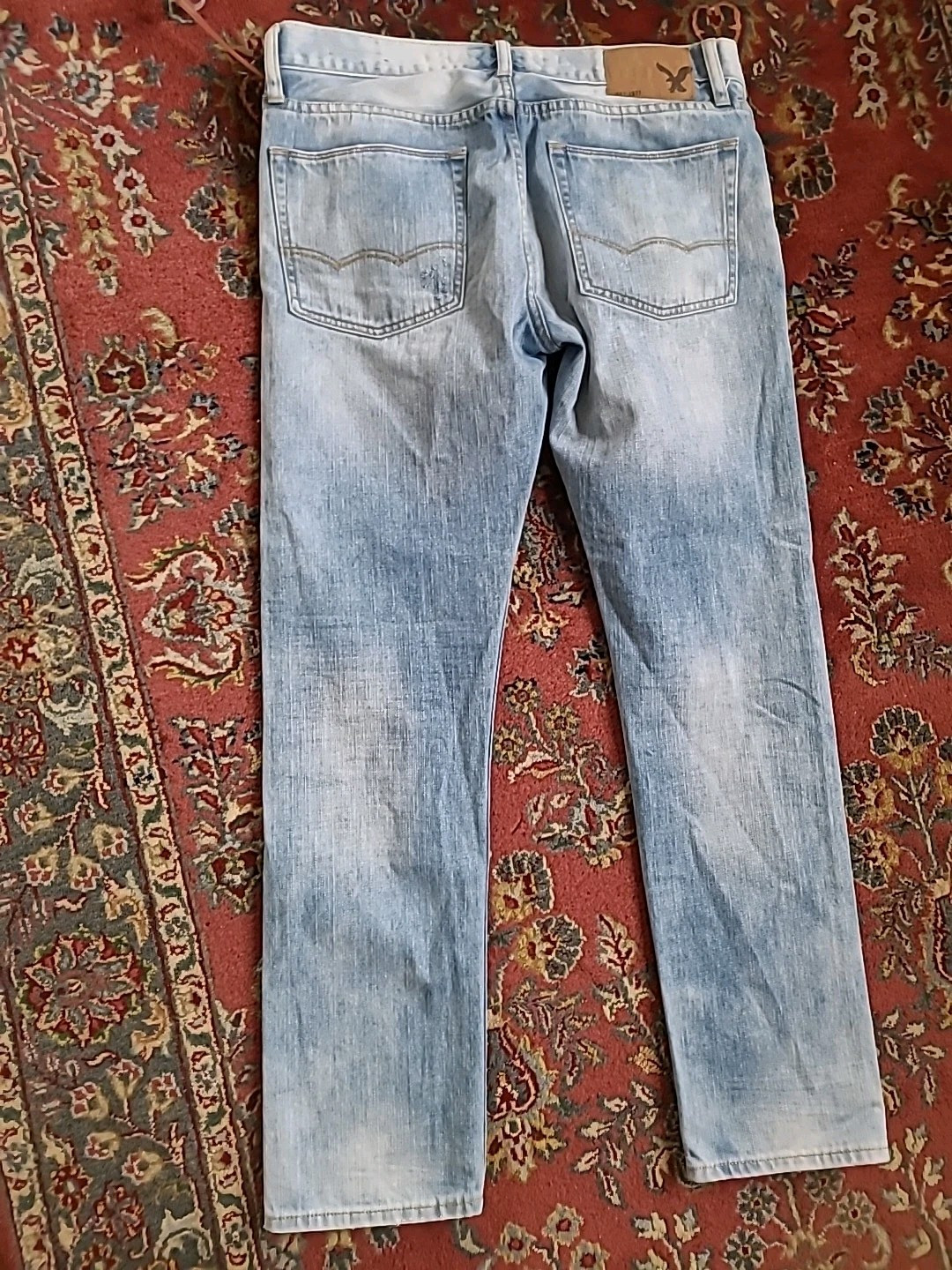 Y2k American Eagle Jeans Men’s Size 30×30 Next Level Flex Blue Light Wash