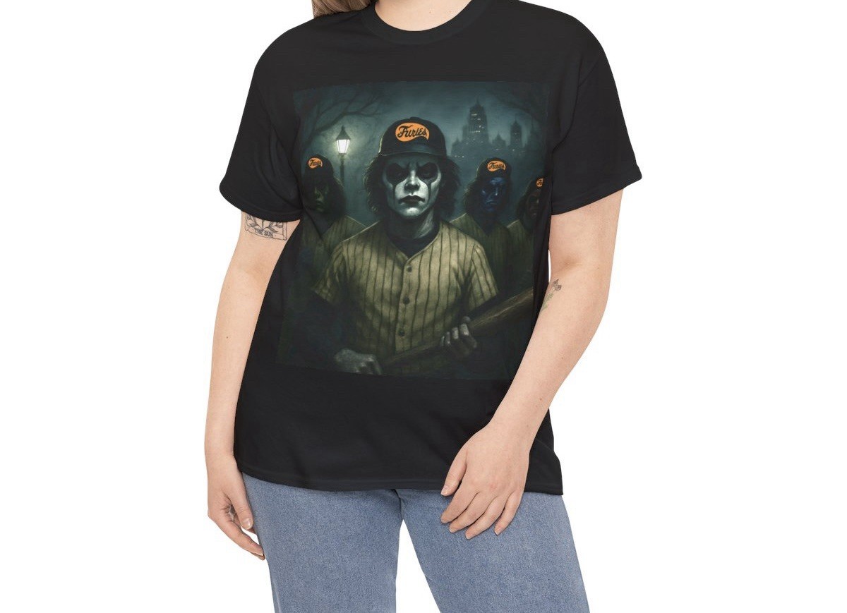 Baseball Furies T Shirt – The Warriors Graphic Art Gang Tee – New
