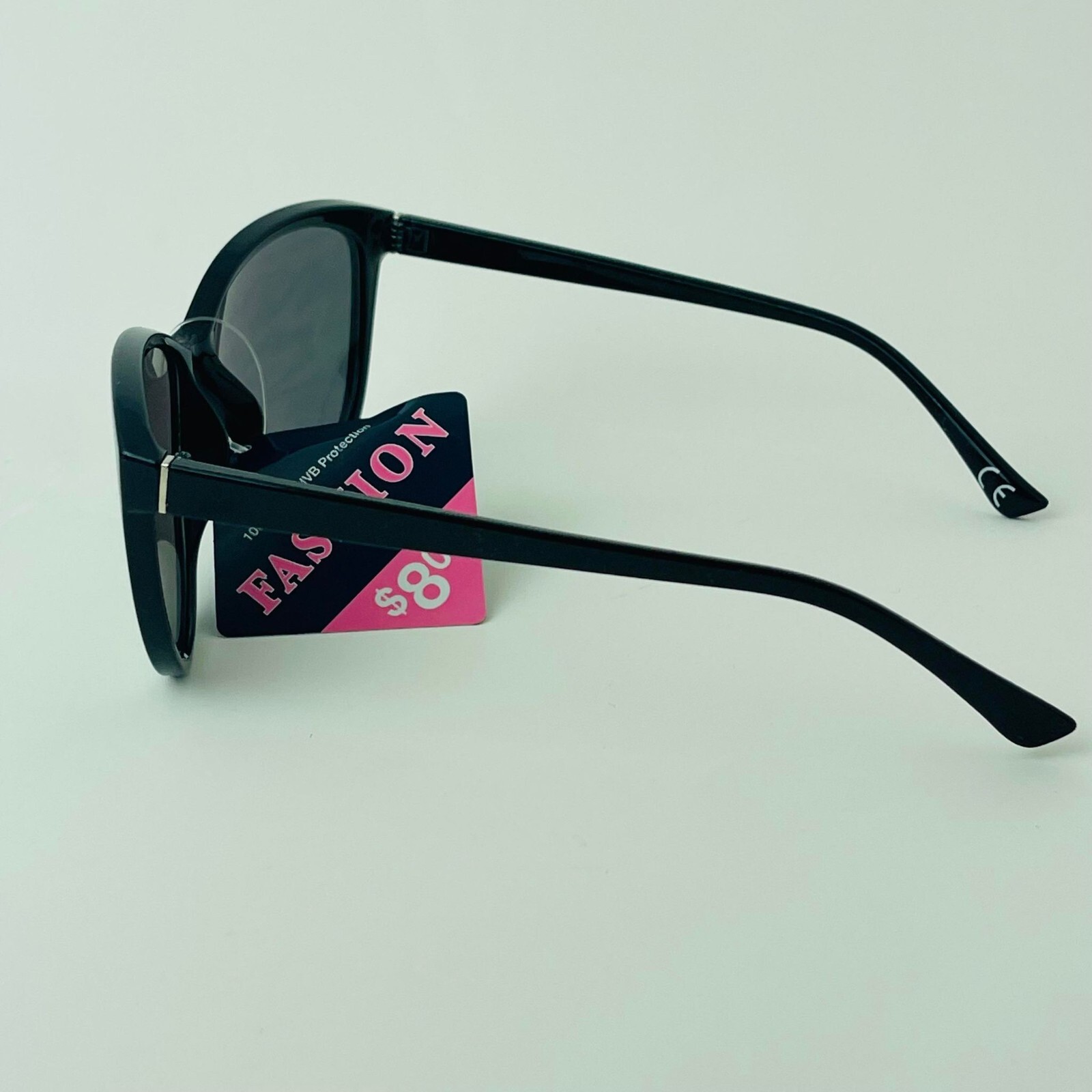 Fashion Sunglasses For Women Cat-eye, 100% UVA-UVB Protection, (Black TRVL), NEW