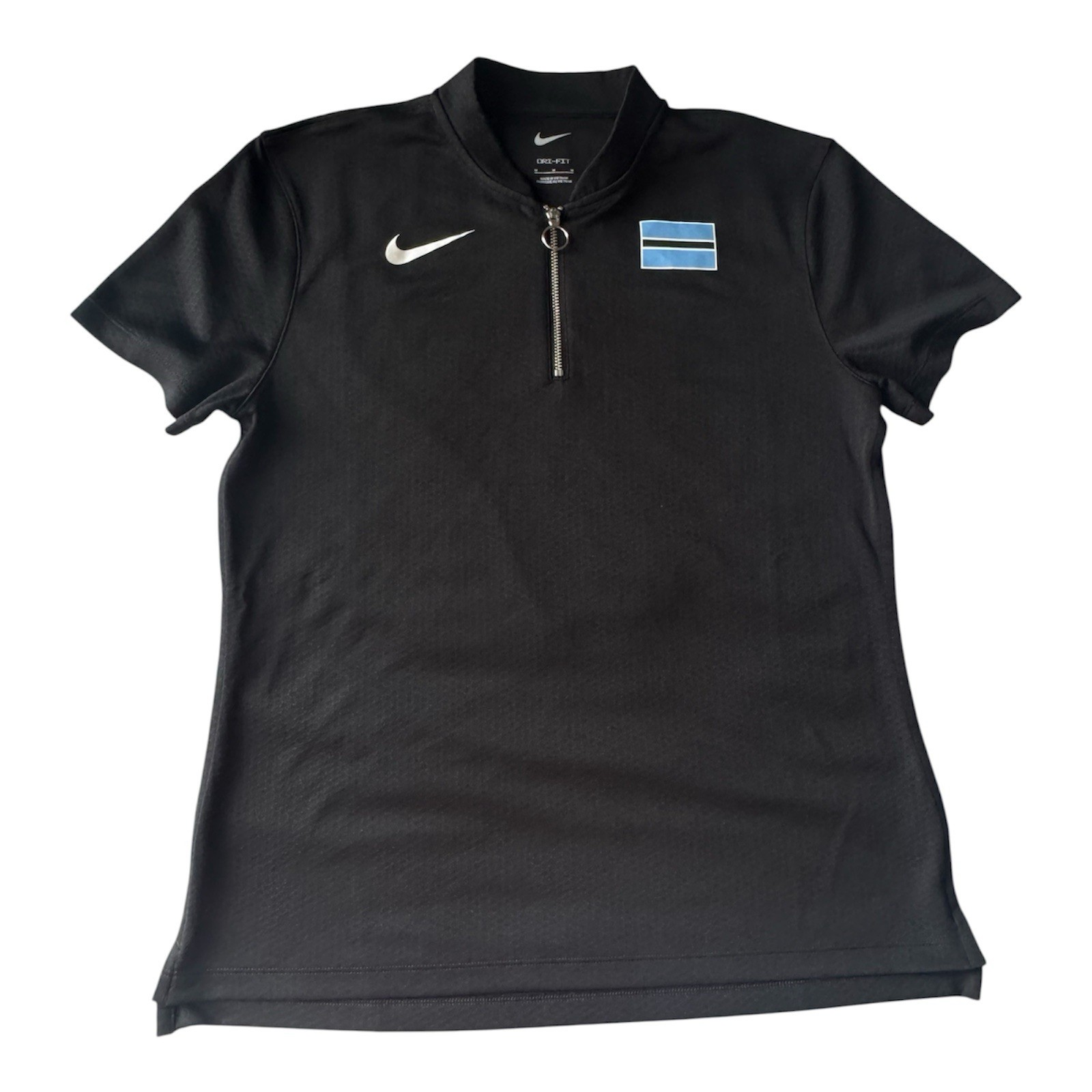 Nike Botswana Olympic Team Issued Pullover Dri-Fit Shirt CT0744-010 Men’s Size M