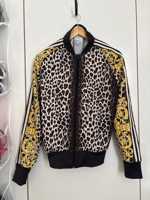 Adidas Jeremy Scott Leopard TT Rare Gold Leopard Collab limited