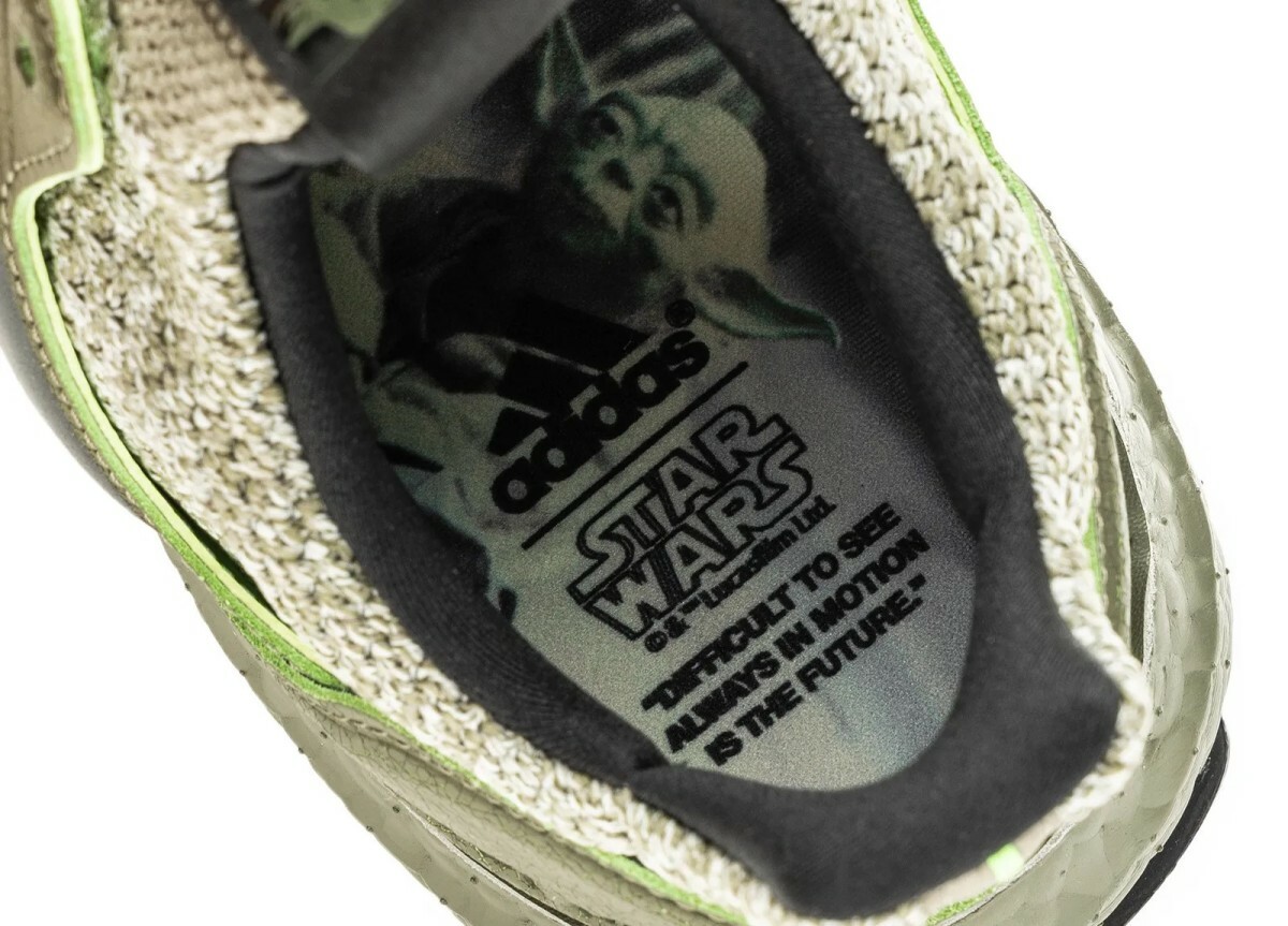 Adidas Ultraboost Ultra Boost DNA X Star Wars Yoda Green FY3496 Running