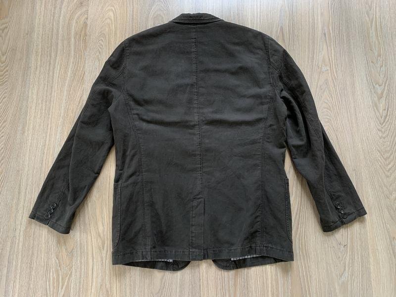 Men Camel Active Blazer Brown Linen 40 /L / 48