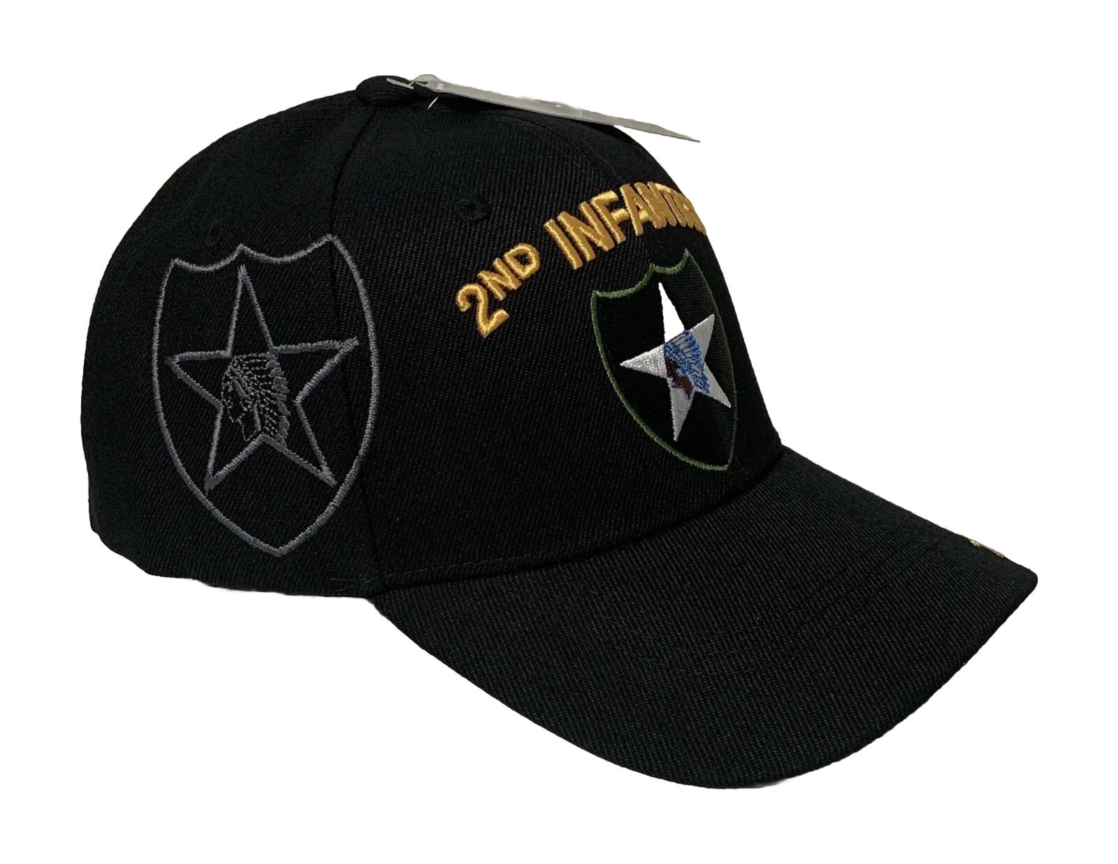 U.S. ARMY 2nd INFANTRY INF DIVISION DIV Second To None INSIGNIA EMBLEM CAP HAT