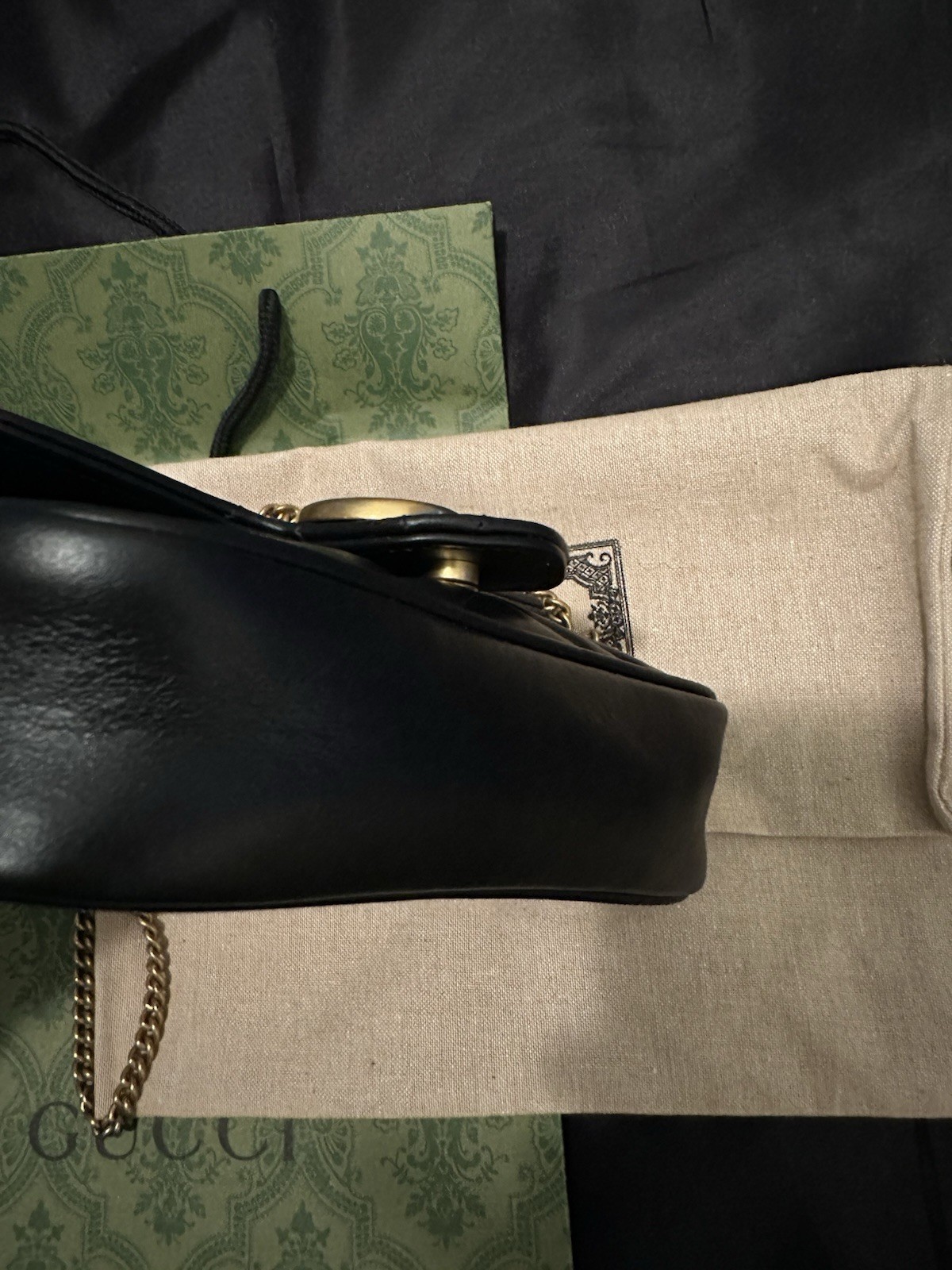 GG Marmont Matelasse Leather Super Mini Shoulder Bag
