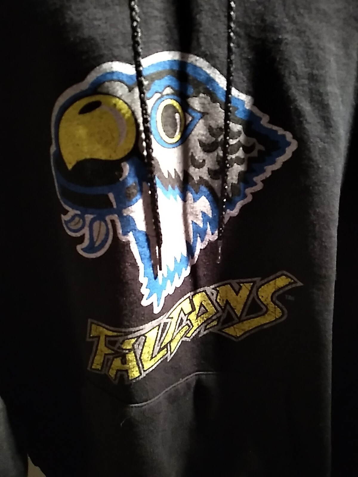 Womens Hoodie Size M – Falcons – 108 Stitches – Black