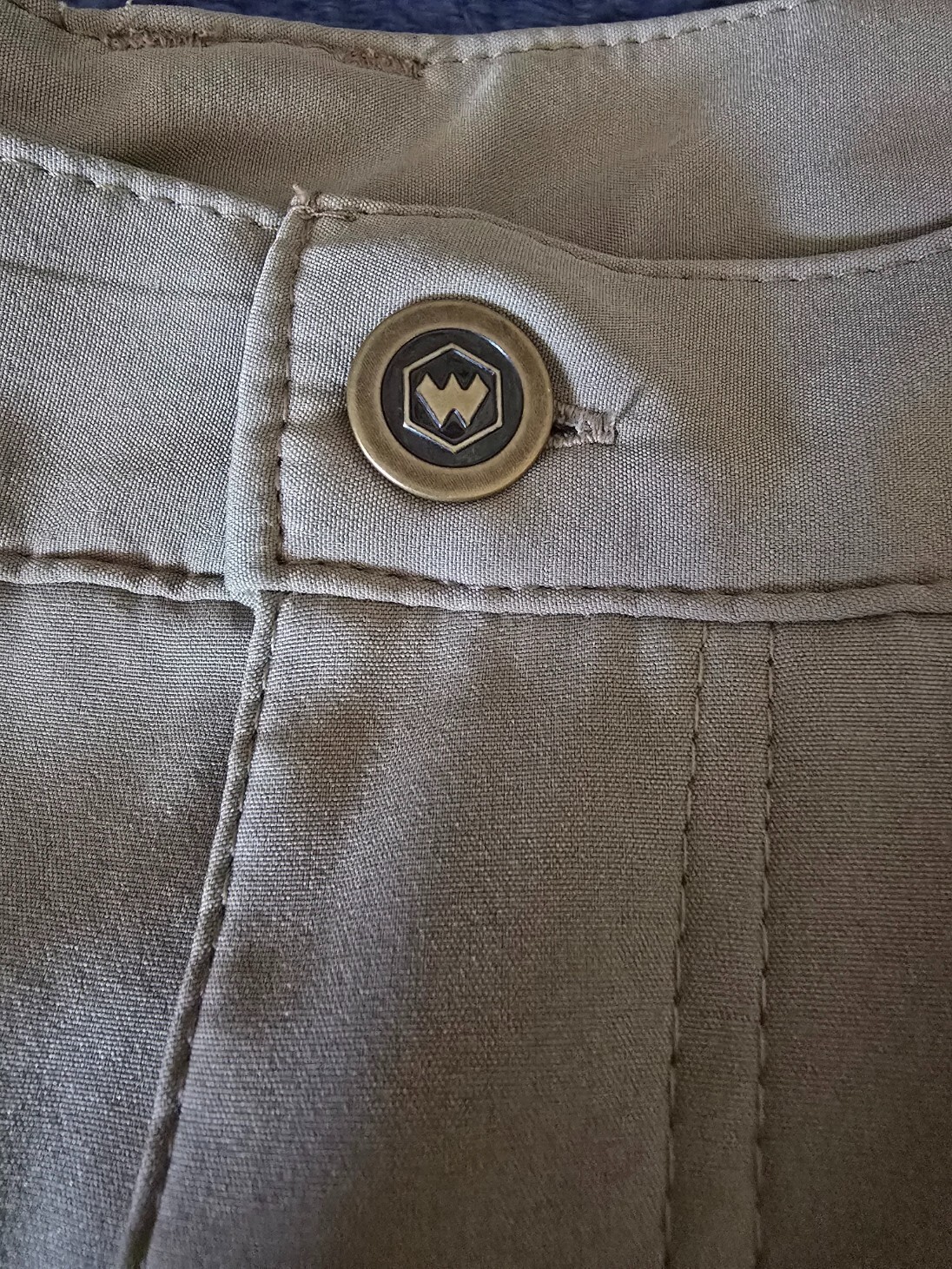 W Tactical Series Pants L (36×34) Khaki Highrise Ripstop Poly Cotton Field NWOT