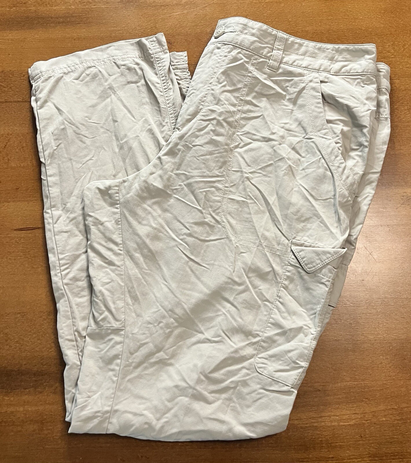 Columbia Omni-Shield Pants Advanced Repellency 16 Khaki Outdoor Hiking Fishing