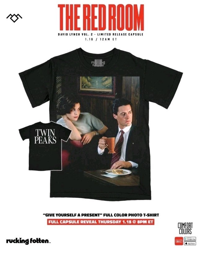 Rucking Fotten Twin Peaks Color Photo T-Shirt Timed Edition Sz XL In Hand NIP