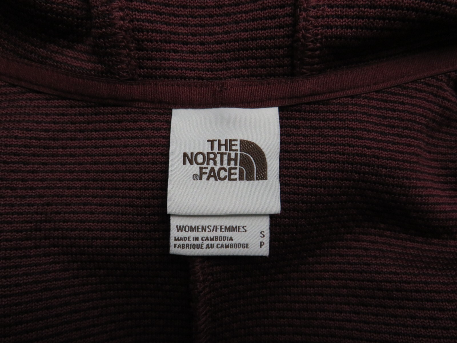 Womens The North Face Sibley Textured Fleece Parka Hooded Fleece Jacket Red $150