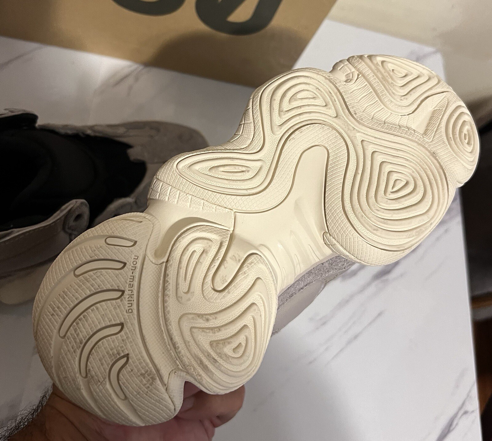 Size 4 – adidas Yeezy 500 High Mist Stone (VNDS) Worn 1 Time Super Clean
