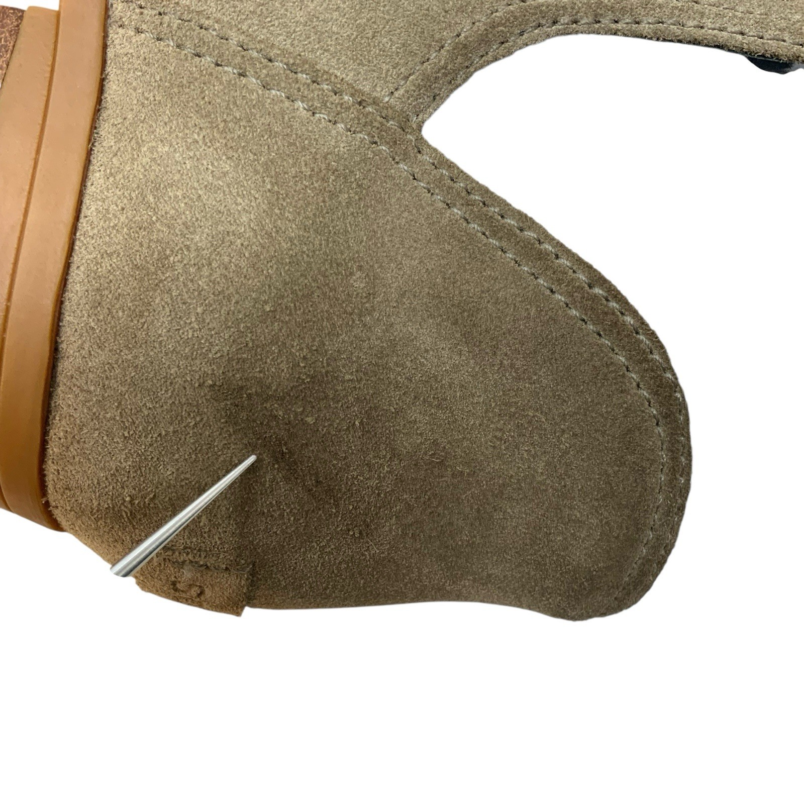 Sorel Lolla II Cut Out Bootie Beige Tan Camel Suede Pull On Ankle Boots Size 8