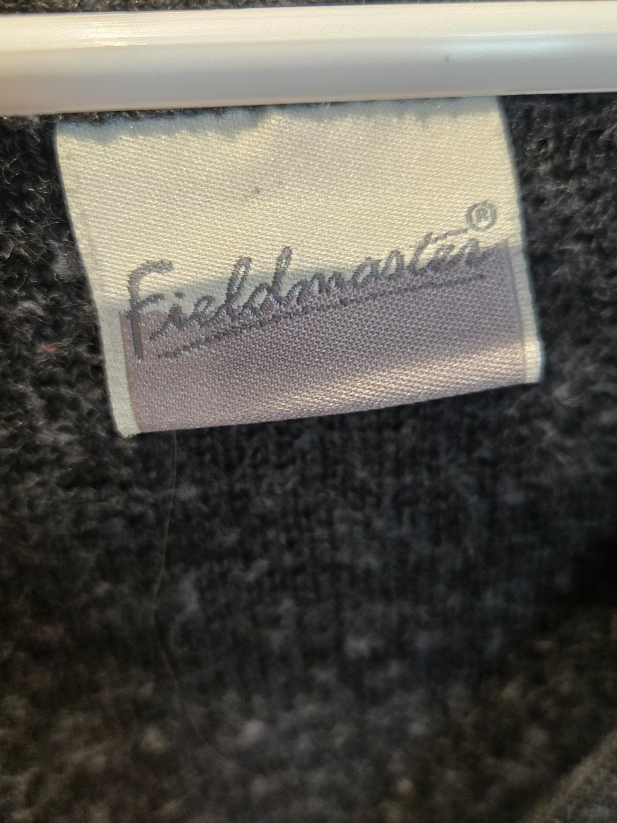 Vintage Fieldmaster Grandpa Cardigan Brown Size 3XL Made In Italy Wool Blend
