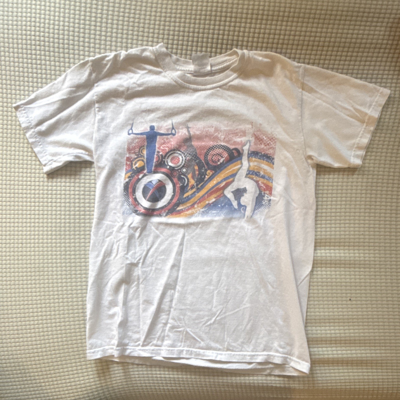 USA Gymnastics Graphic Crew T-Shirt 2011 signed by Katelyn Ohashi
