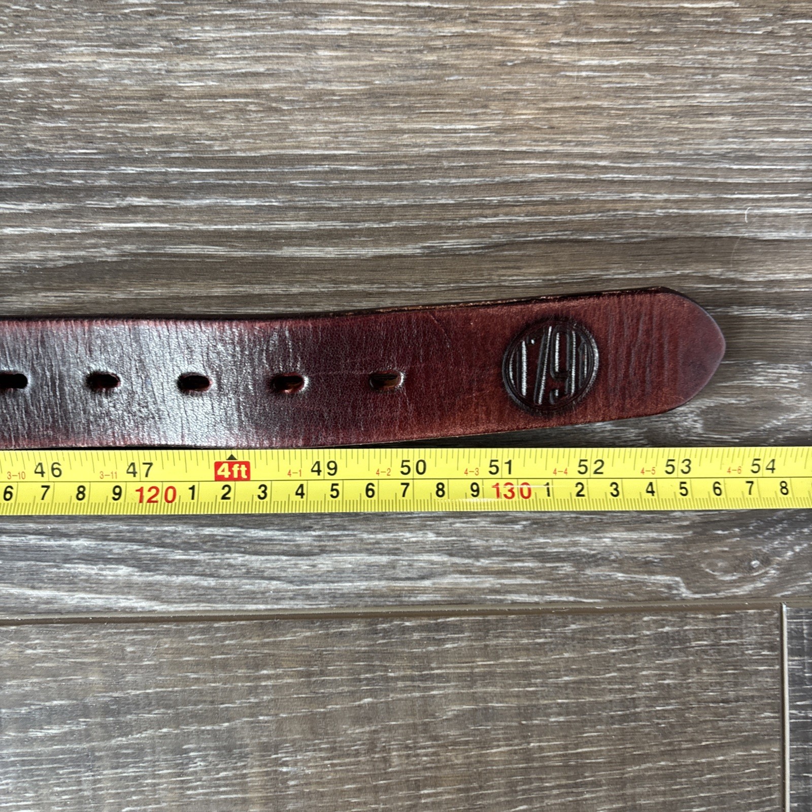 1791 Heavy Duty Work Belt 1.5” Gun Leather Gun Belt – Waist 42”, Gun Size 46”
