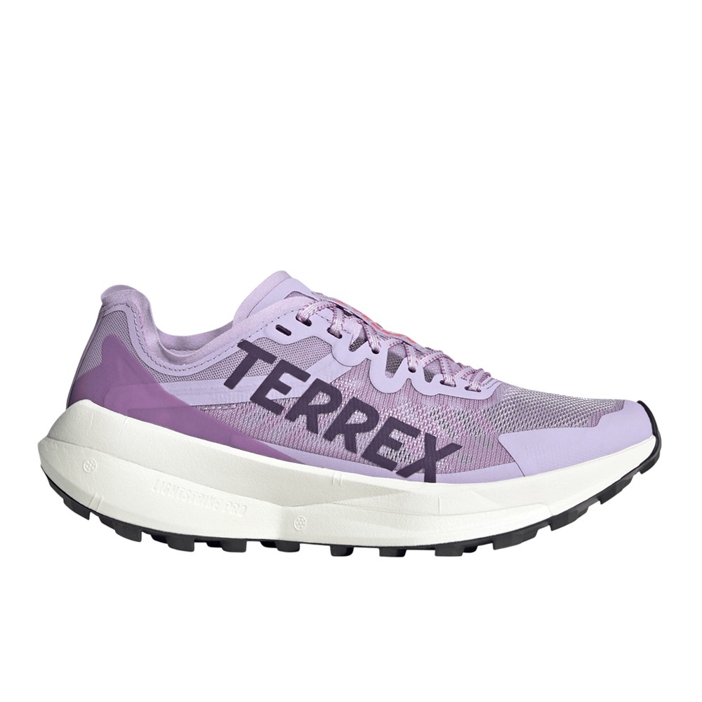 adidas Terrex Agravic Speed Trail Running Womens Purple Sneakers Athletic Shoes