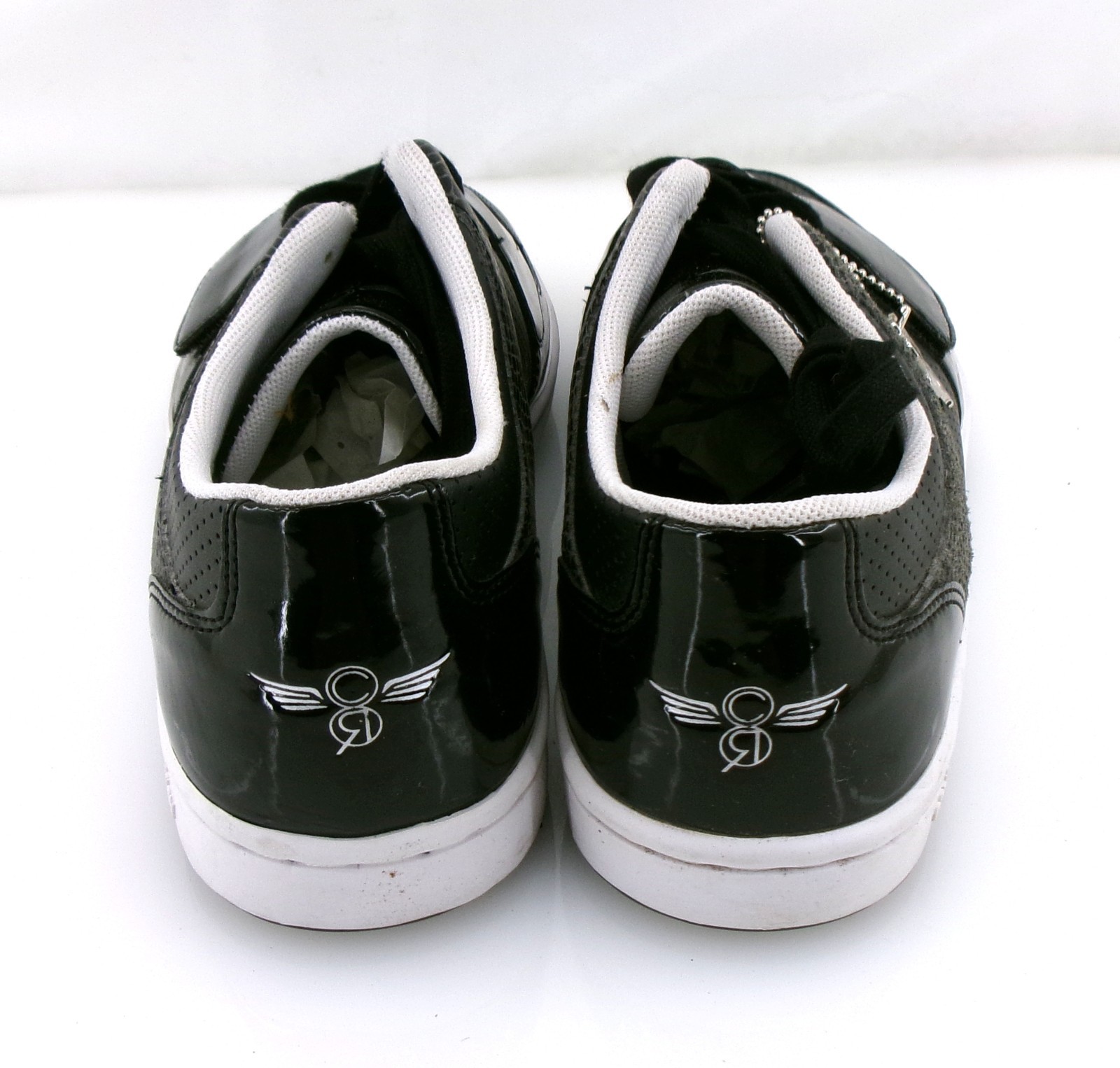 Creative Recreation Shoes Cesario Lo Pat Leather Blk Sneaker Mismatched 9/9.5