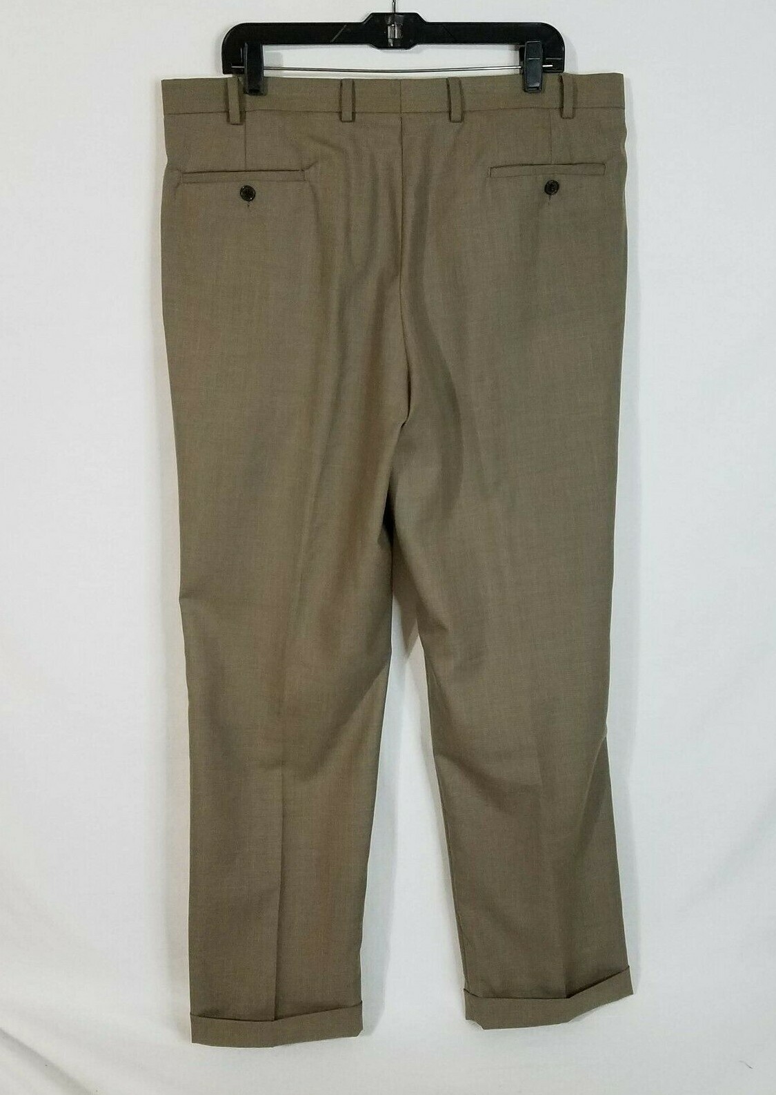 Lauren Ralph Lauren Mens Beige Polyester Rayon Dress Pants Size 38×32 D430