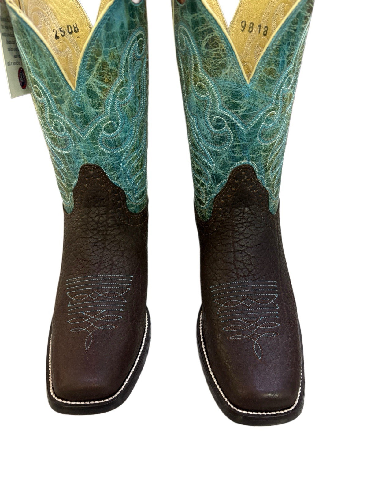 Hondo 2508 Brown Oiled Bullhide Cowboy Boots
