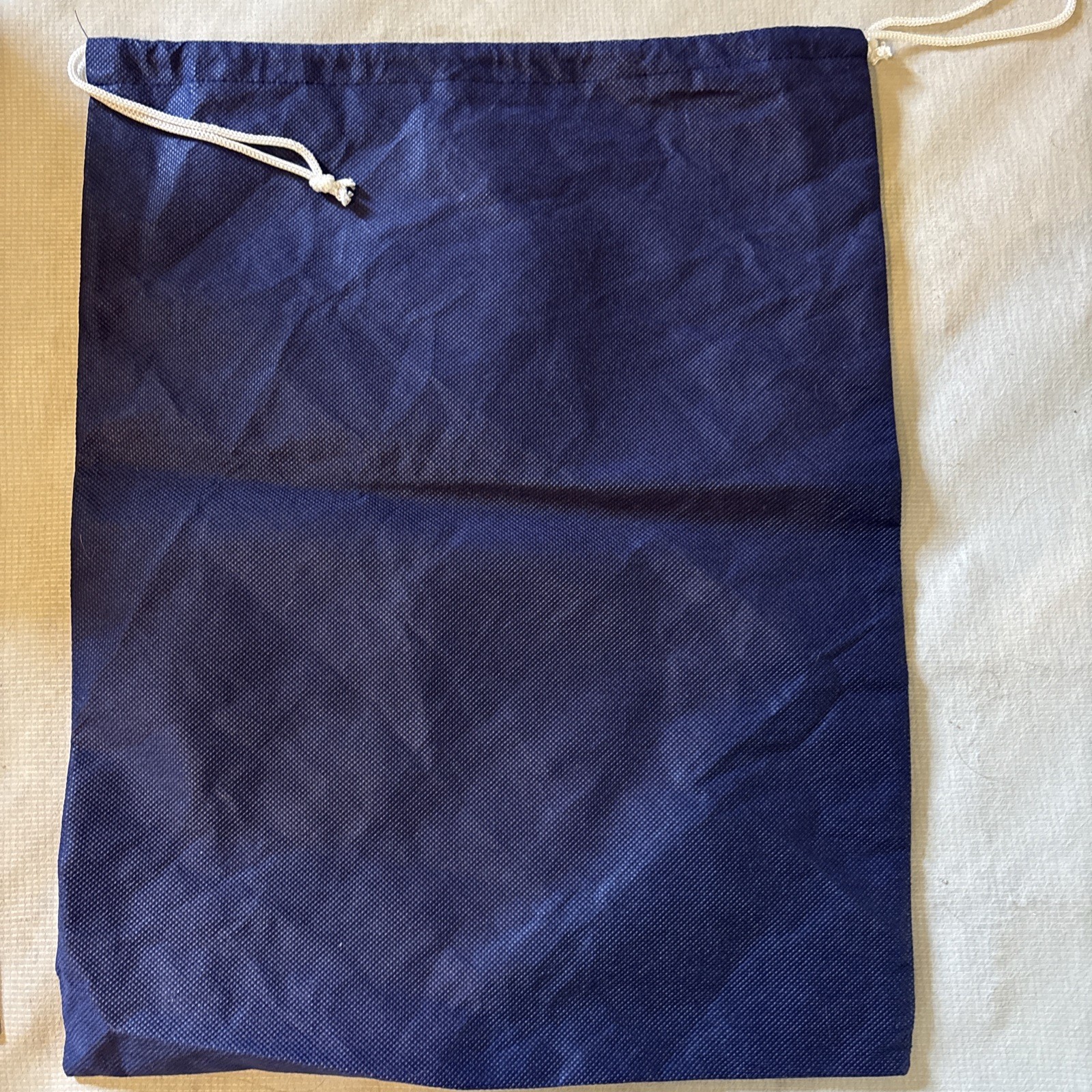 Dooney & Bourke Dust Cover Bag ONLY Navy Blue Drawstring Bag 14.5”W x 19”H