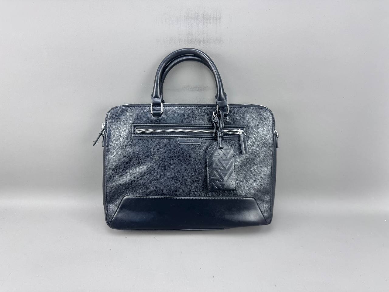 ALDO Nisperillo Shoulder 15″ Laptop Bag Faux Leather Black