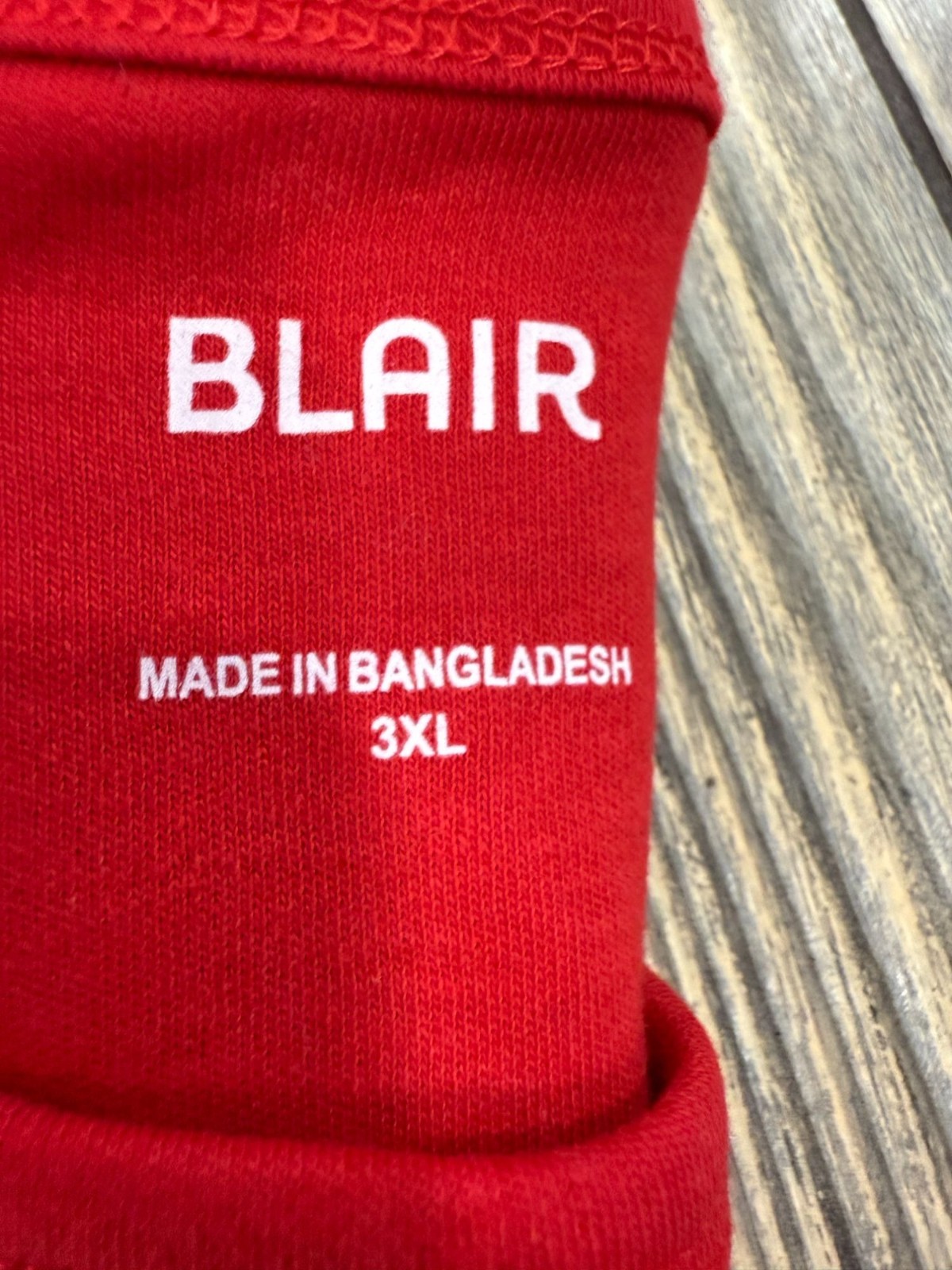 Blair Womens Tank Top 3XL Assorted Colors (Purple Red Brown) Cotton Sleeveless