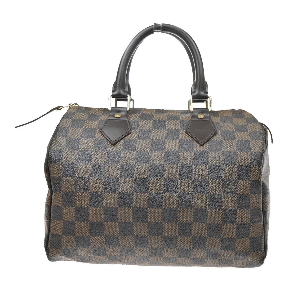 LOUIS VUITTON Speedy 25 Travel Hand Bag Damier Ebene Leather BN N41532 18YJ292