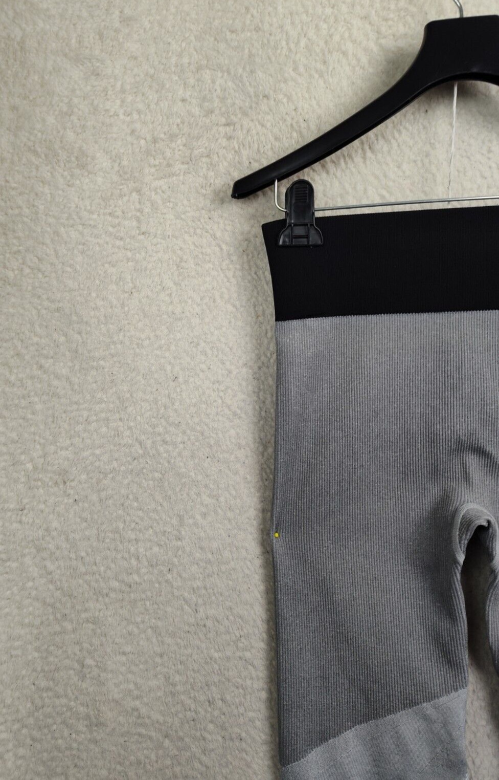 Aerie Women Leggings Medium Gray Nylon Blend Ribbed Seamless Stretchy Pants