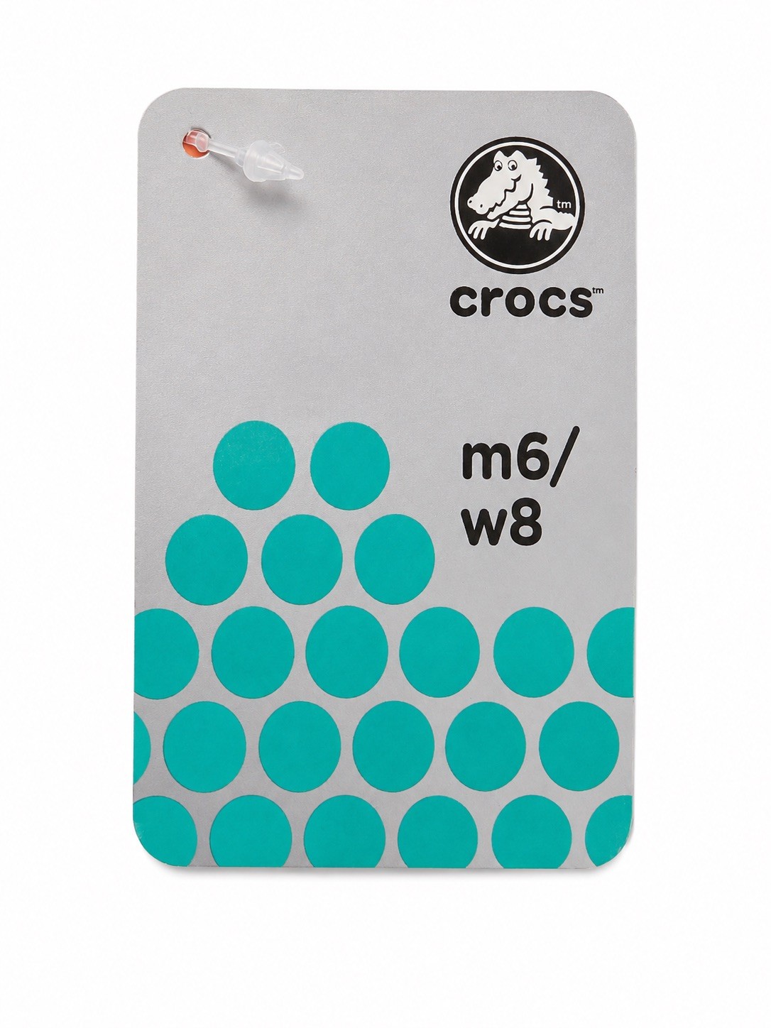 New Crocs Crocband Clog Ocean White Blue M6 W8 Unisex Comfort Shoes NWT