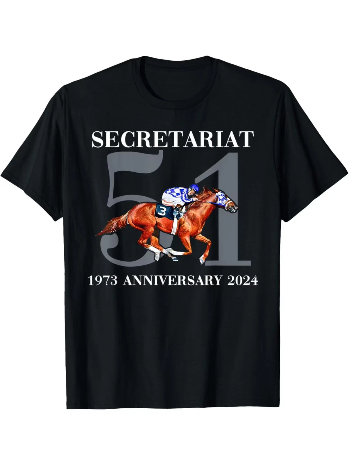 Secretariat 1973 Horse Racing T-Shirt