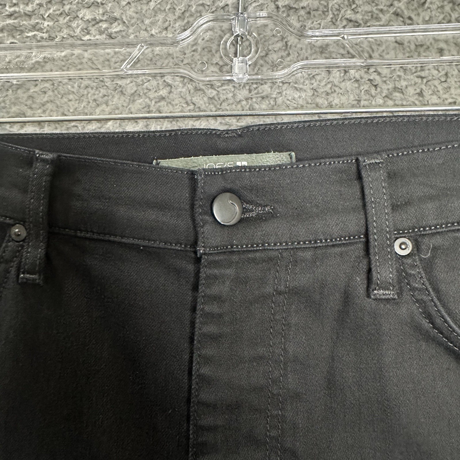 Joe’s Jeans Brixton Black Stretch Jeans Mens 36×30 Straight Slim Fit Dark Wash