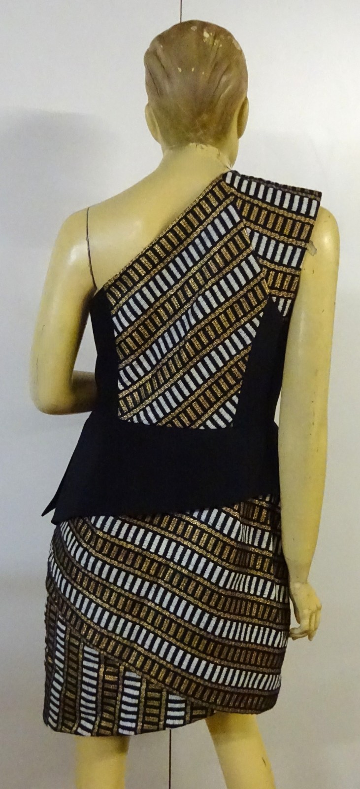 SASS & BIDE “Natural Selection” Asymetric One Shoulder Dress – Size 14 – $890