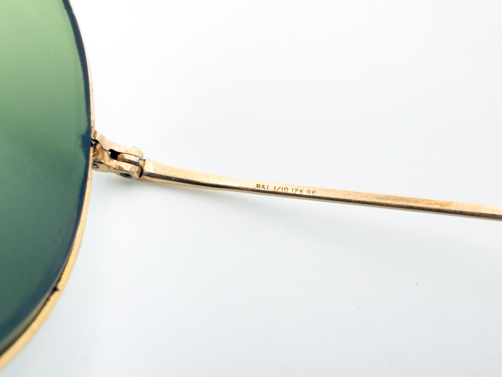 Ray Ban Bausch & Lomb B&L Sunglasses FRAMES 1/10 12k GF 58mm Outdoorsman M656