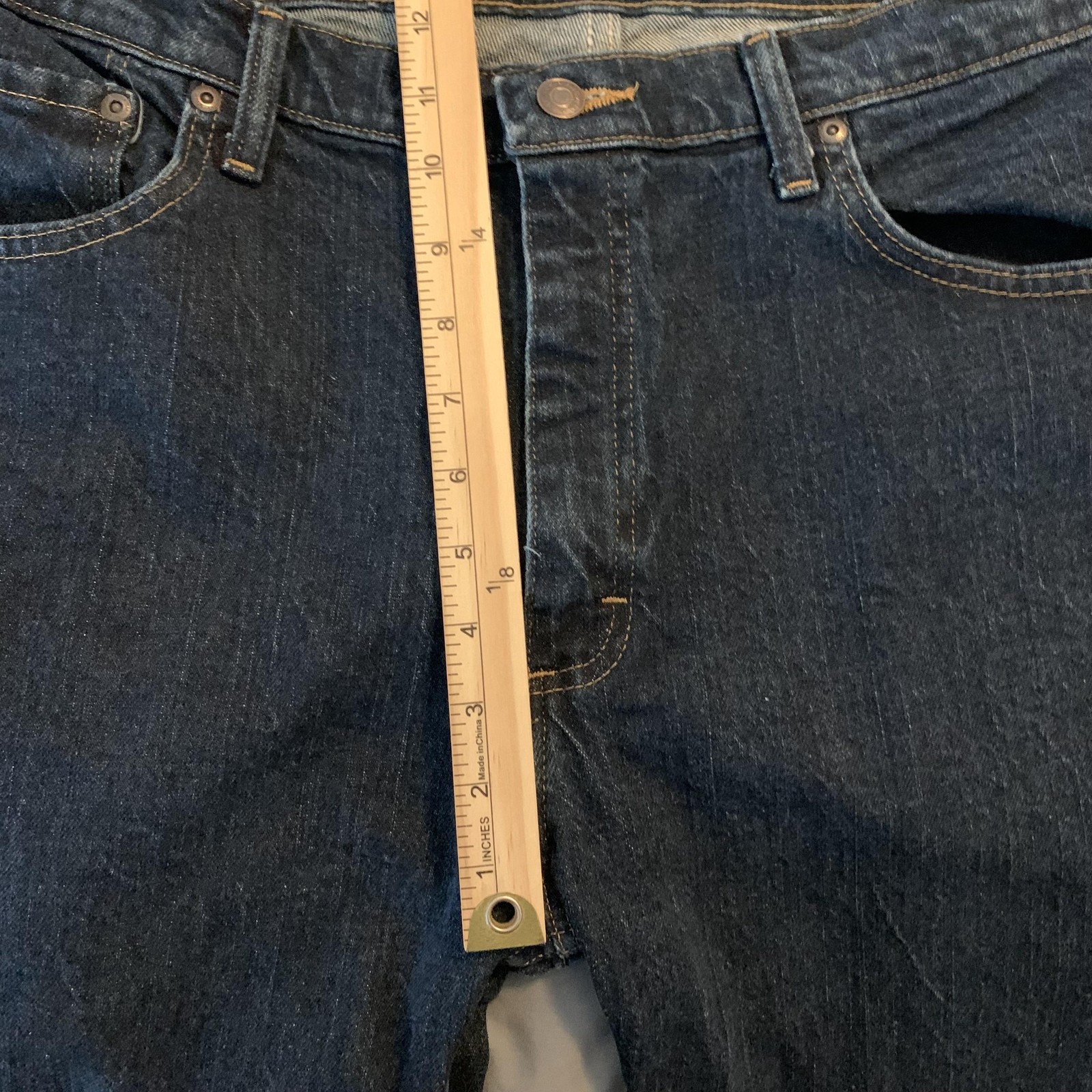 Wrangler Jeans Mens 36×30 Blue Regular Fit Comfort Straight Leg Denim Pants