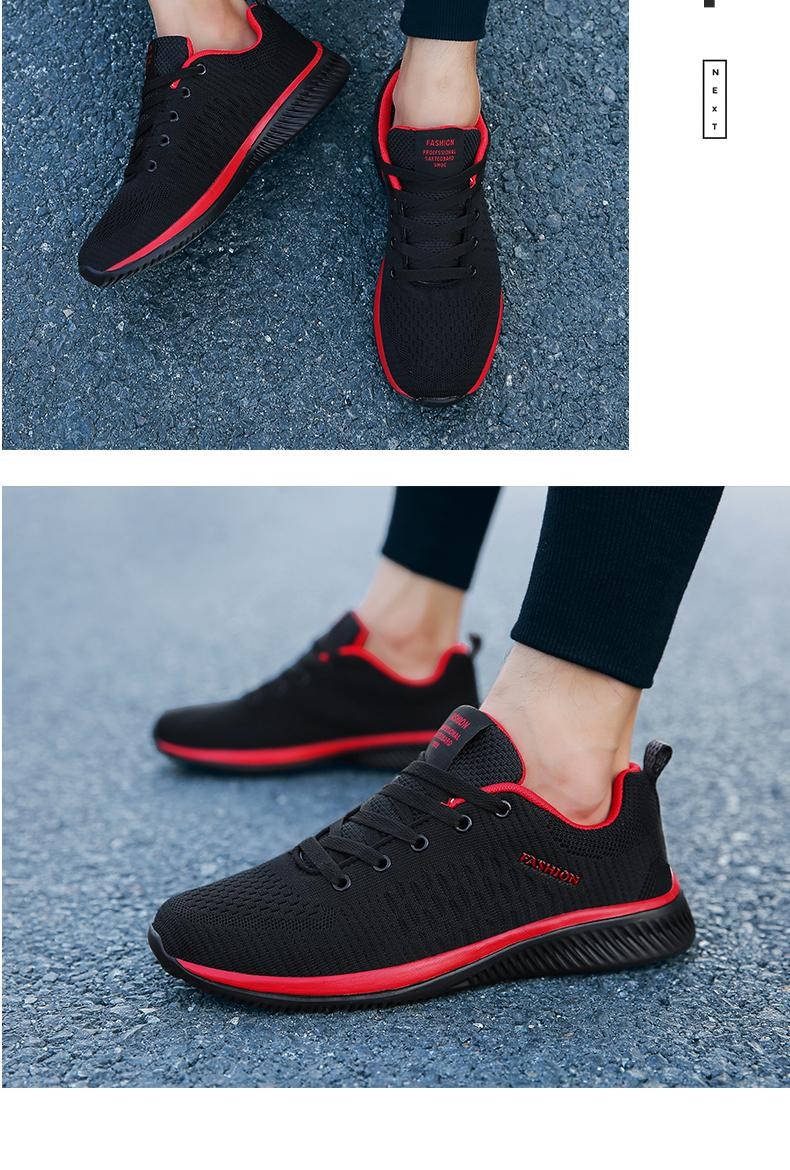 Men Shoes Running Shoes for Men Lightweight Tenis Comfortable Breathable Walking