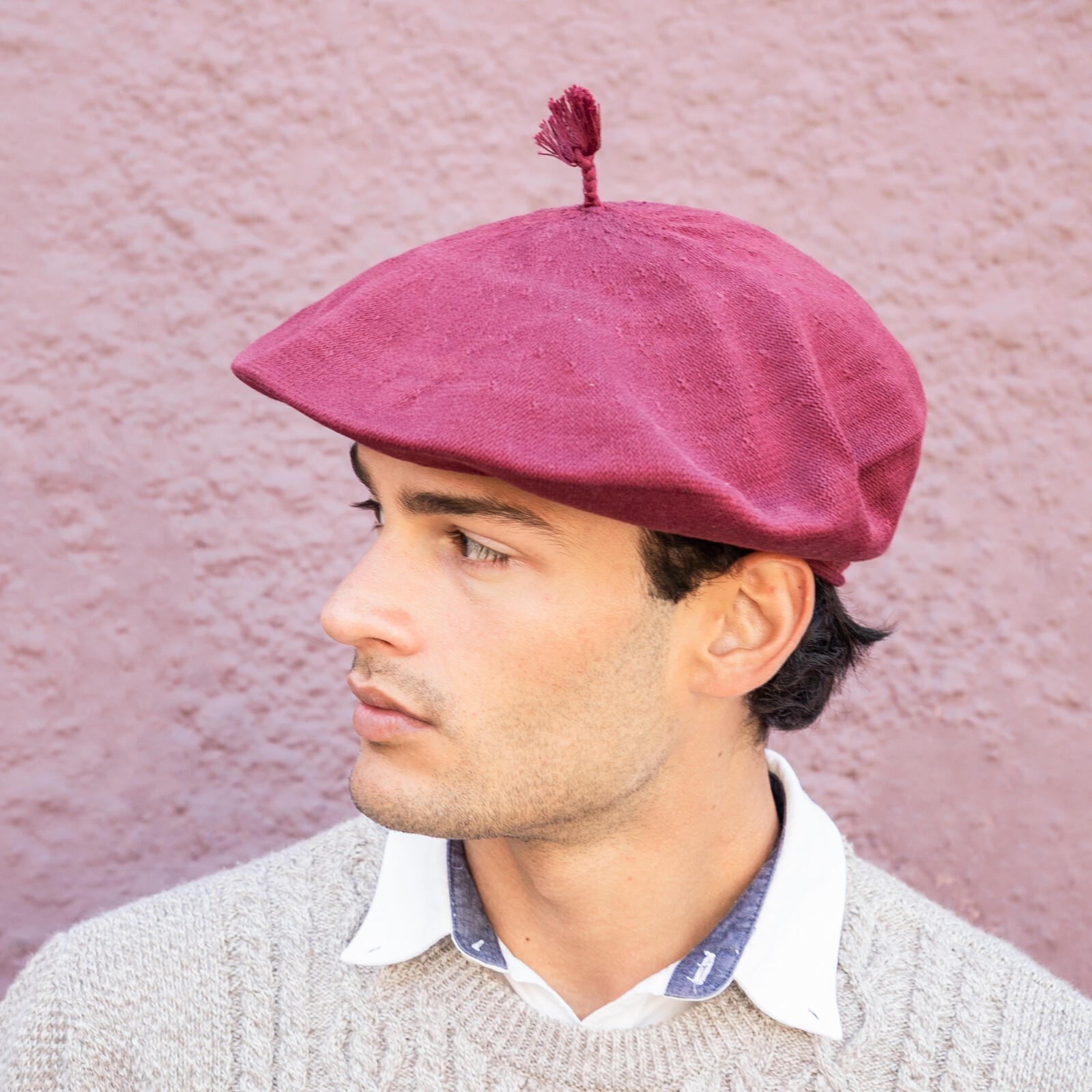 Unisex Beret Gaucho Traditional Hat Handmade In Argentina
