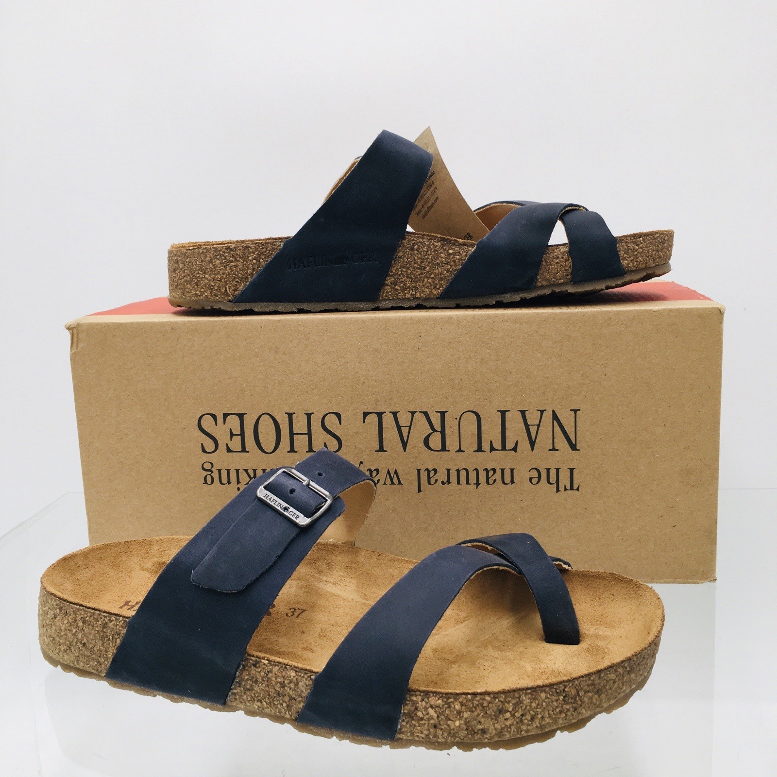Haflinger – Juno – Marino Leather Sandals Women’s Size EU 37 US 6 M
