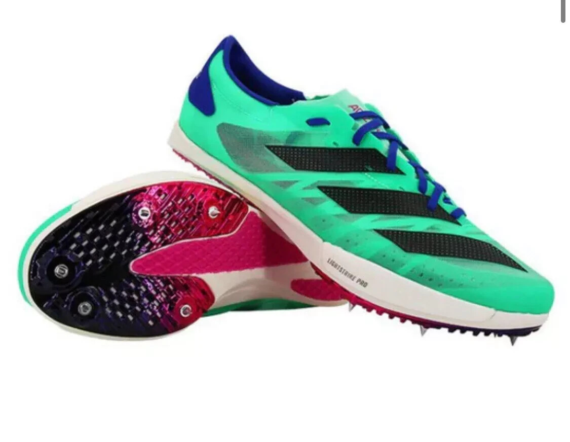 Adidas Adizero Ambition Spikes 800-1500m Green GV9068 Men’s Size 12.5