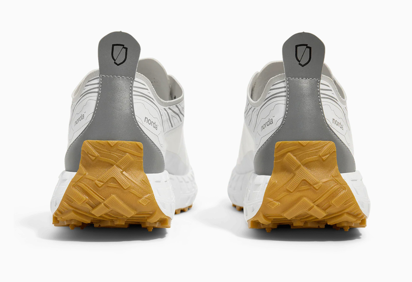 NEW NORDA 001A WHITE/GUM – MS 10 – VIBRAM 001A Trail Running – NEW MODEL!