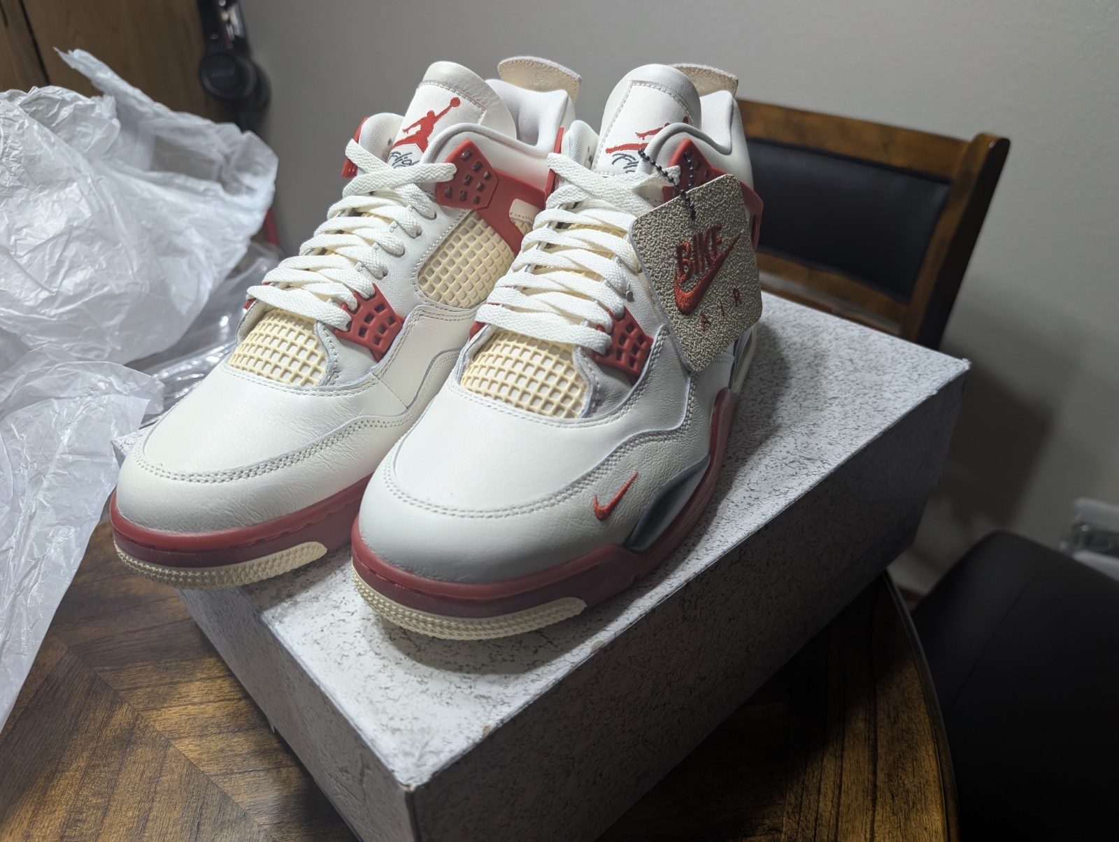 Nike Air Jordan 4 x Nigel Sylvester”Brick Ater Brick”